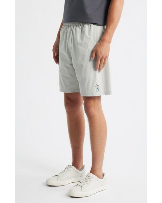 EASTSIDE GOLF Gray Drawstring Waist Golf Shorts for men