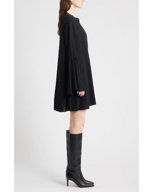 Nordstrom Women's Black Long Sleeve Minidress Nordstrom Women's Black Long Sleeve Minidress