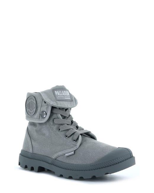 Palladium Gray 'Baggy' Canvas Boot for men