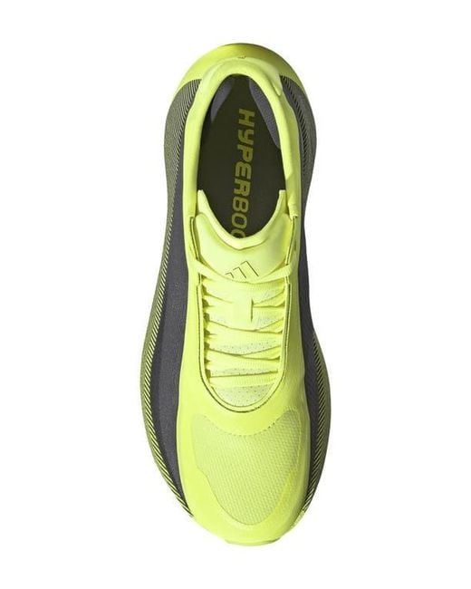 Adidas Yellow Hyperboost Edge Running Shoe for men