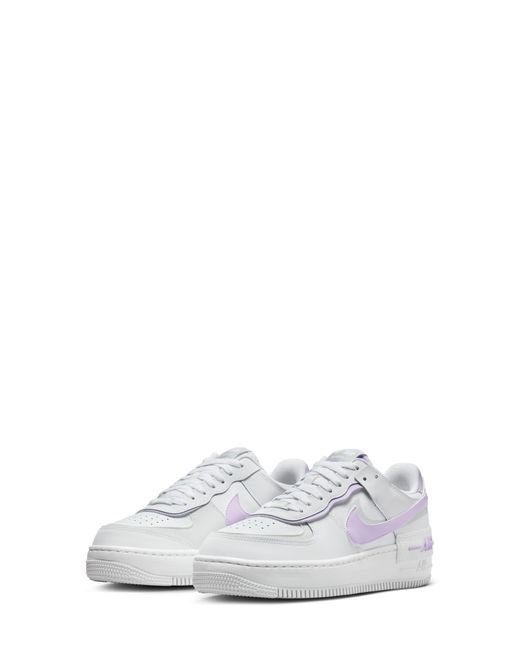 Nike White Air Force 1 Shadow Sneaker