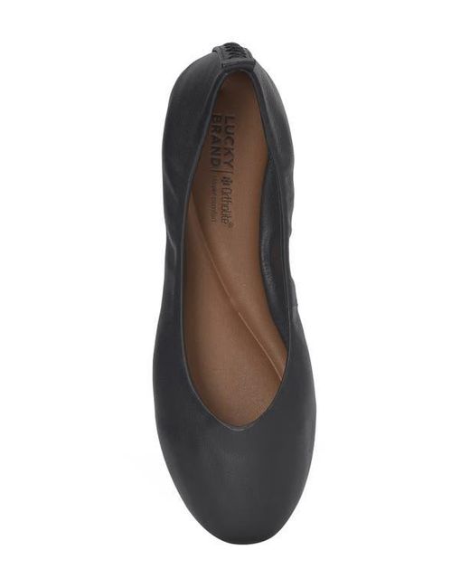 Lucky Brand Black Emmielou Ballet Flat