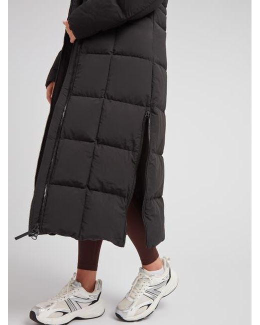 Jacket Black Star Extra Long Down Coat