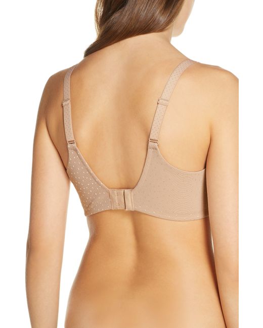 Wacoal Back Appeal Smoothing Underwire Bra in Natural | Lyst