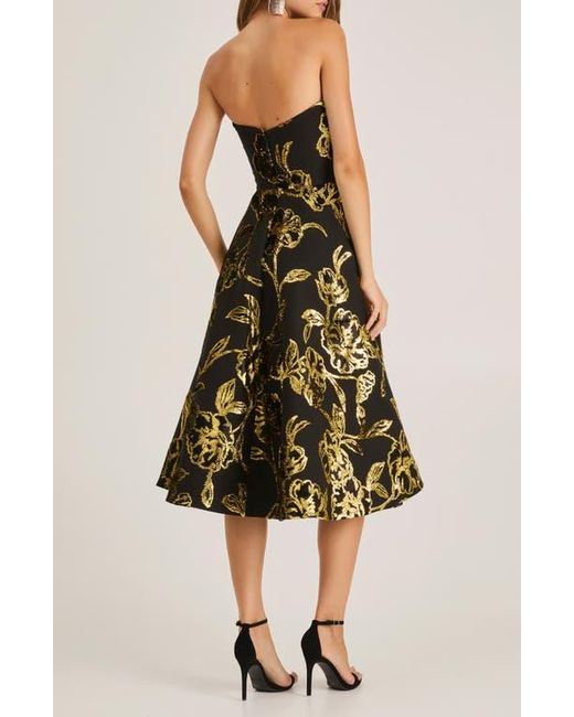helsi gold dress LINDA ROSE GOLD / S