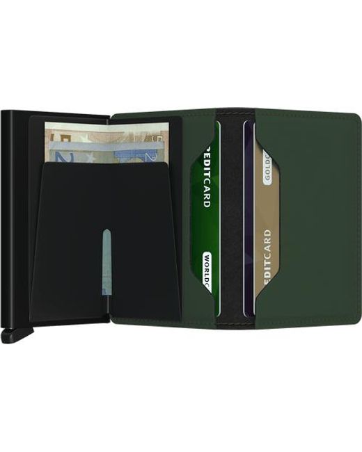 Secrid Green Slimwallet Matte for men