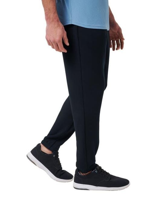 Travis Mathew Blue Fibercloud Drawstring Joggers for men