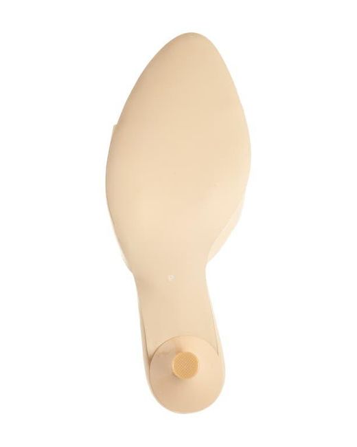 Jeffrey Campbell White Agent Slide Sandal