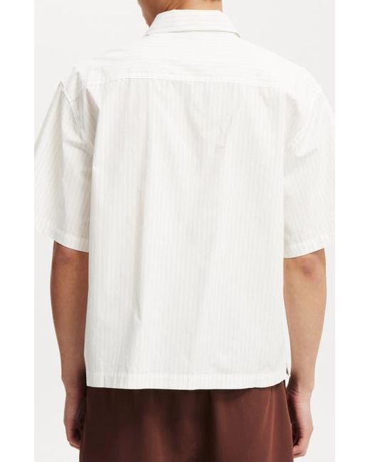Cotton On White Ventura Short Sleeve Shirt for men