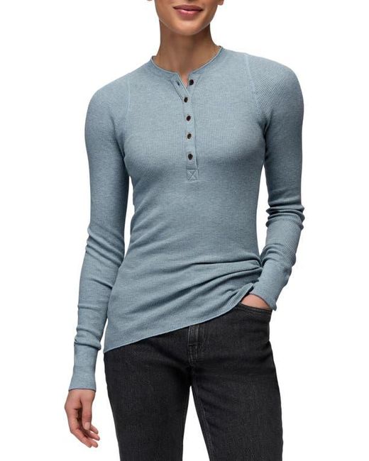 Prana Blue Touchstone Henley