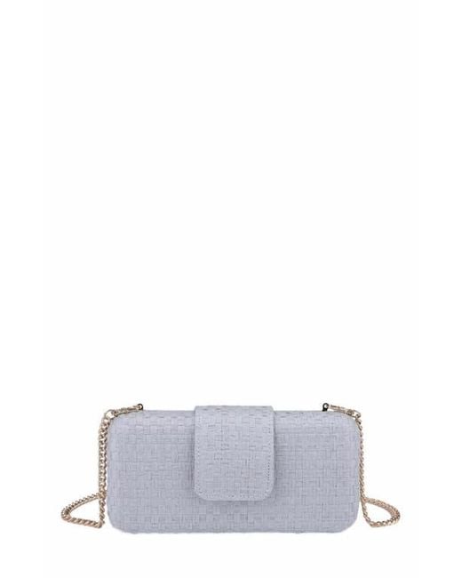 Moda Luxe Gray Sylvi Evening Bag