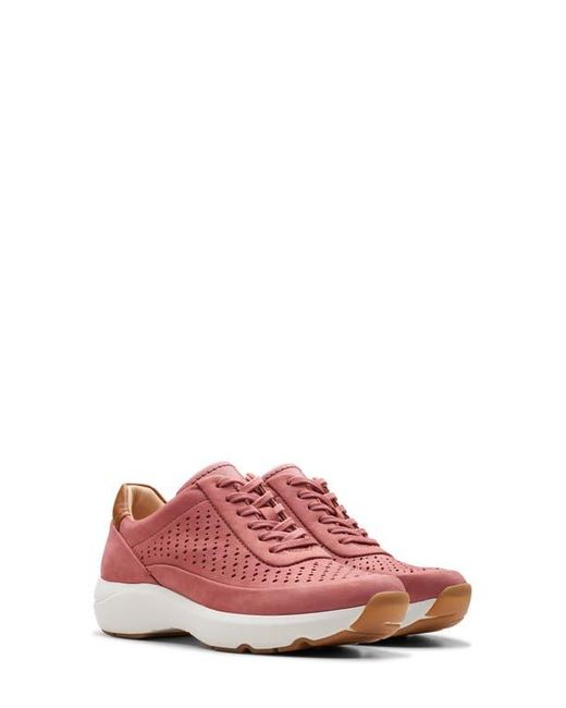 Clarks Red Tivoli Grace Sneaker