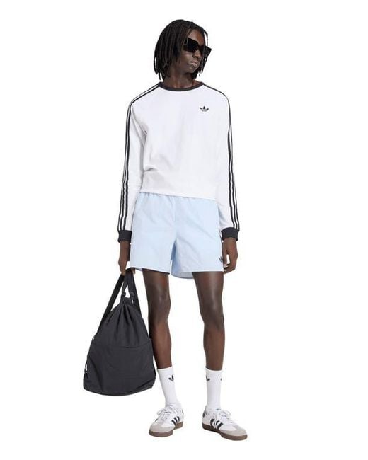 Adidas White Sprinter Shorts for men