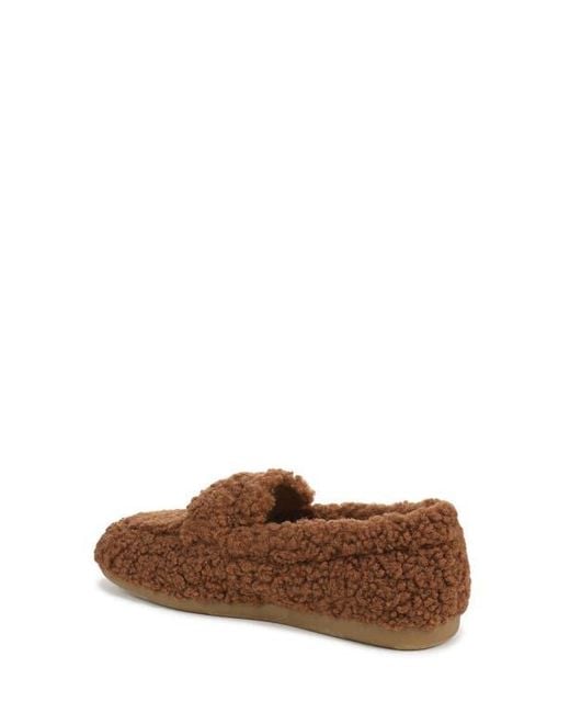 Vionic Brown Snuggle Faux Shearling Slipper