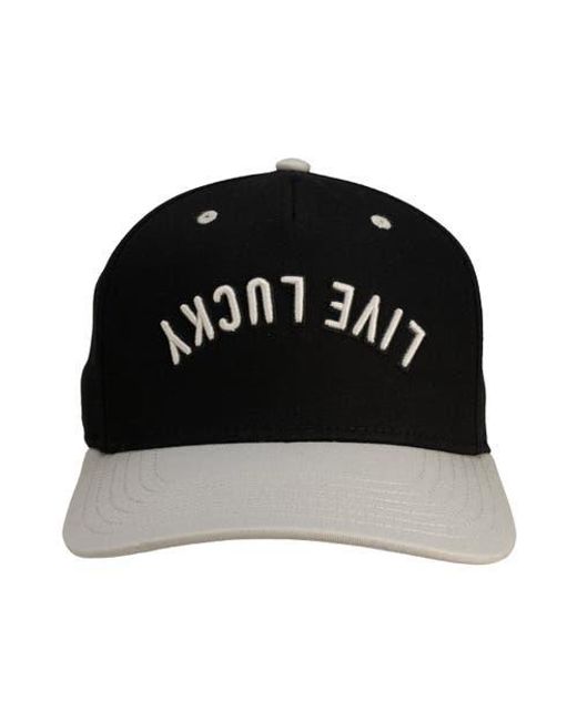 Black Clover Black Upside Down Luck 3 Hat