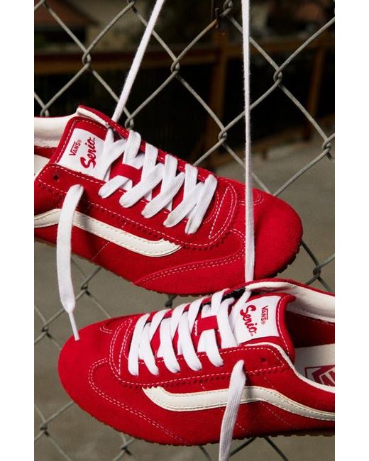 Vans Red Super Lowpro Sneaker