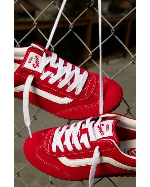 Vans Red Super Lowpro Sneaker