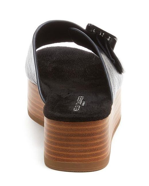 Kelsi Dagger Brooklyn Black Dover Platform Sandal