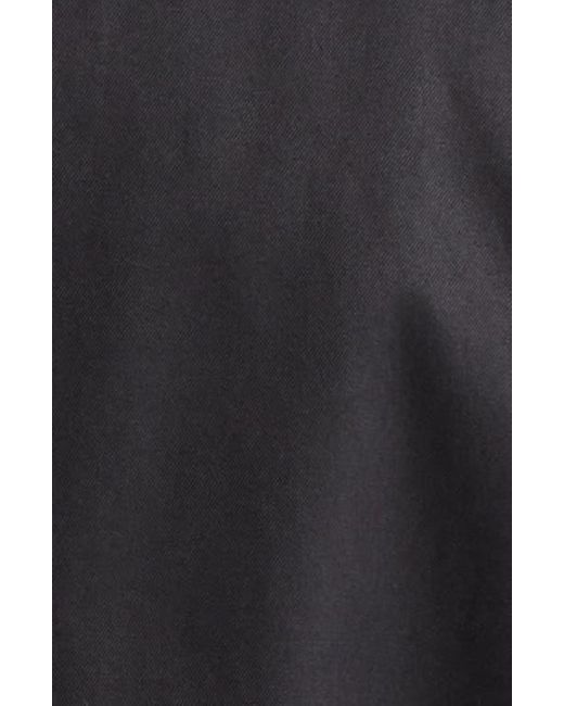 Alexander McQueen Black Skull Patch Varsity Bomber Jacket for men