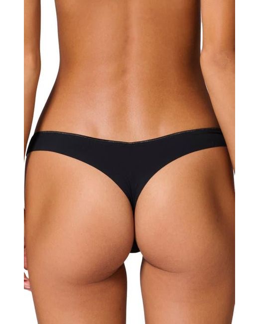 Simone Perele Brown Apolline Tanga Thong