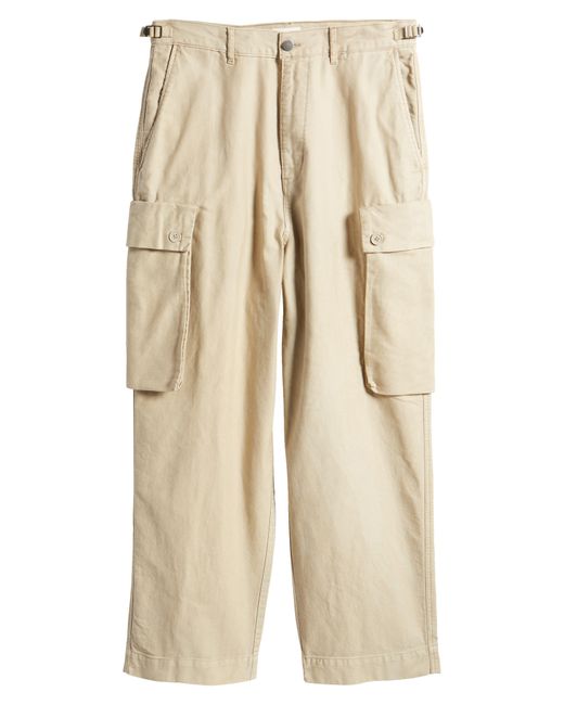 Elwood Natural baggy Cargo Pants for men