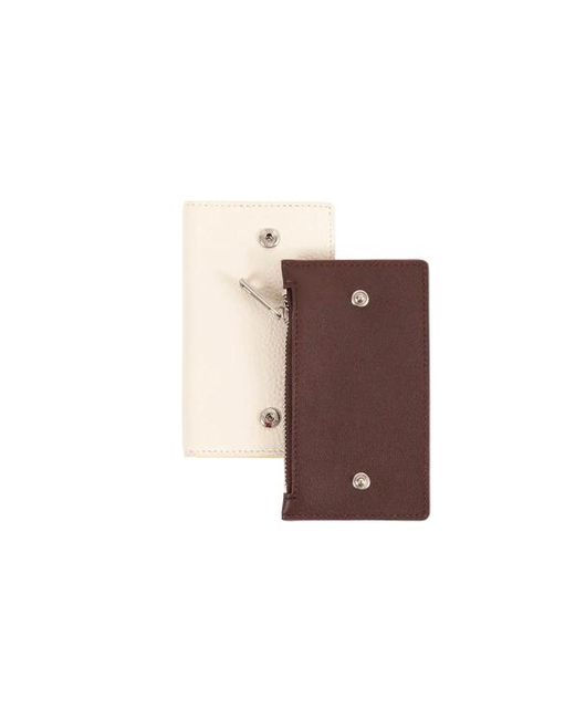 Esterah Brown Modular Leather Wallet