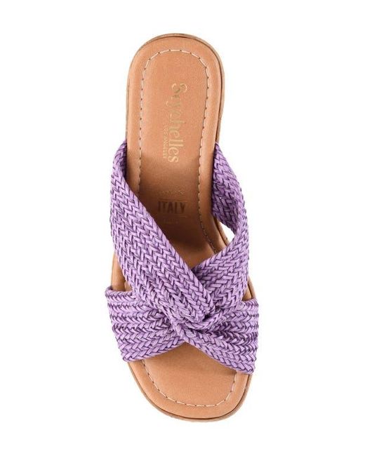 Seychelles Pink Adorned Platform Sandal