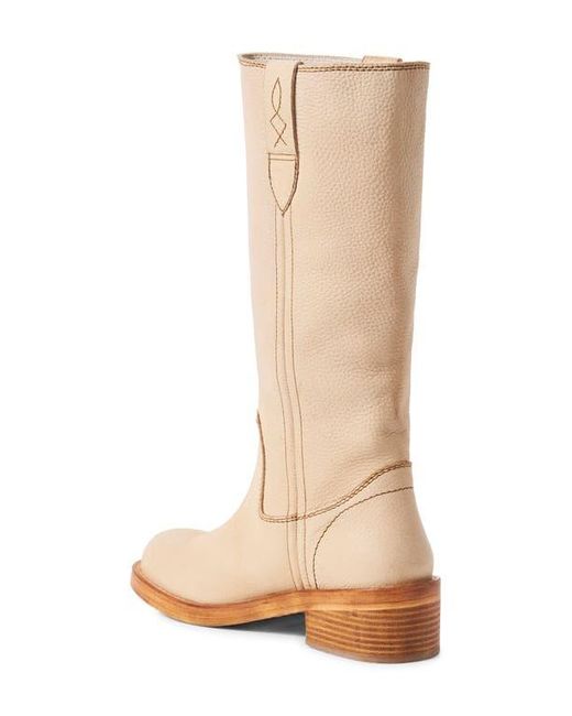 Free People Blaze Block Heel Boot in Brown | Lyst