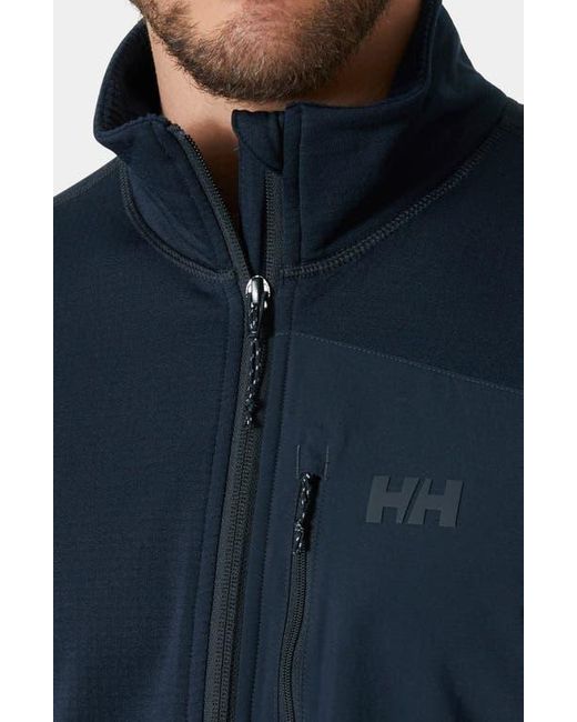 Helly Hansen Blue Versatile Half Zip Midlayer Fleece Pullover for men