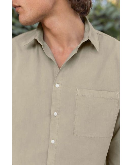 Alex Crane Blue Pac Organic Cotton Button-Up Shirt for men
