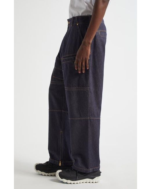 Moncler Genius Blue X Mercedes-Benz By Nigo Zip Hem Cargo Jeans for men