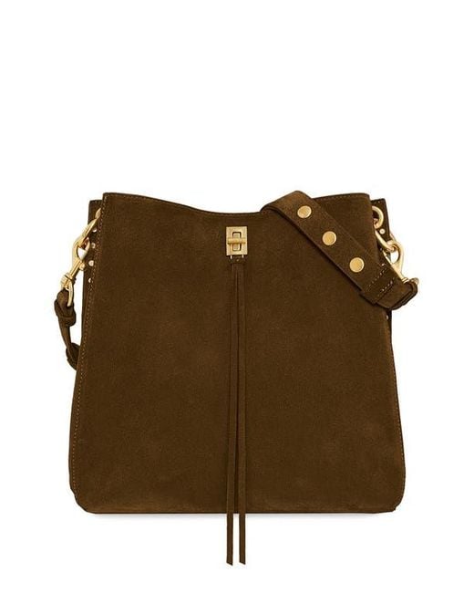 Rebecca Minkoff Green Darren Deerskin Leather Shoulder Bag