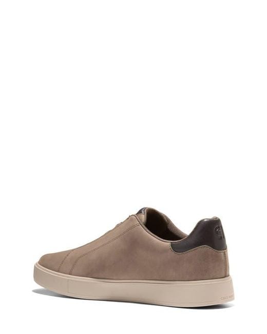 Cole Haan Brown Grandpro Luxe Slip-On Sneaker for men