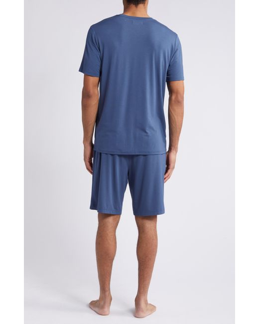 Nordstrom Blue Cooling Short Pajamas for men