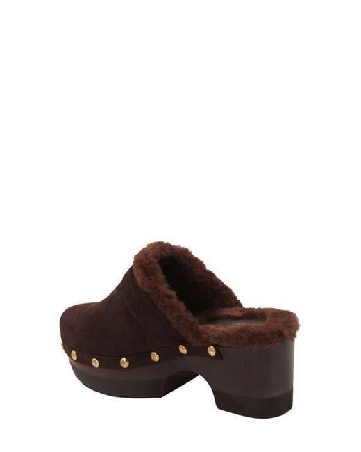 Andre Assous Brown Orla Platform Clog