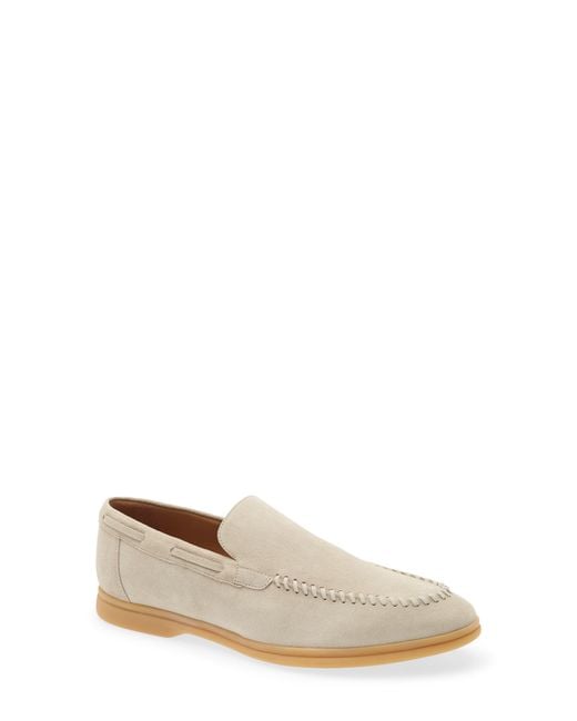 Eleventy Natural Braided Loafer for men