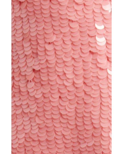 J.W. Anderson Pink Sequin Minidress