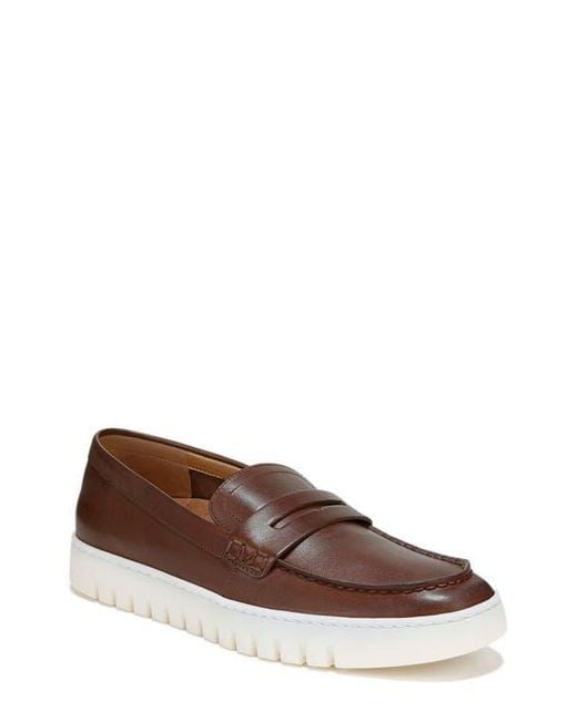 Vionic Brown Uptown Penny Loafer for men