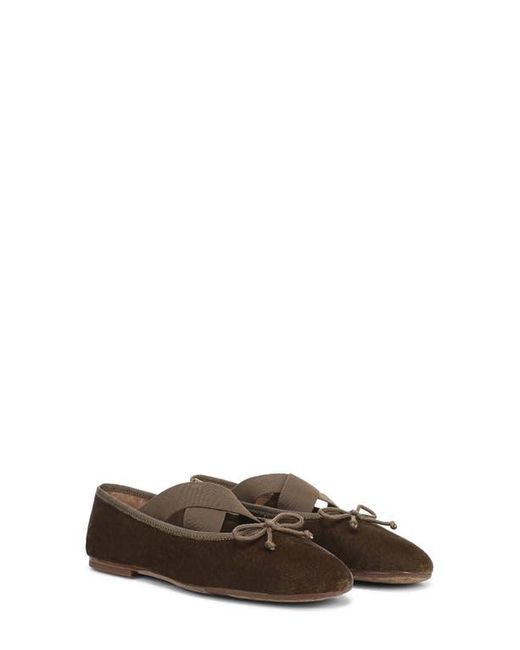 Sam Edelman Brown Arya Ballet Flat