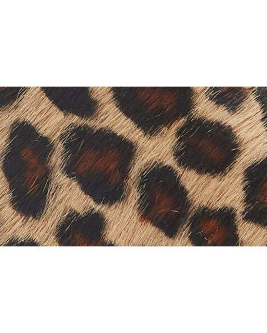 Chocolat Blu Brown Faro Genuine Calf Hair Platform Mule
