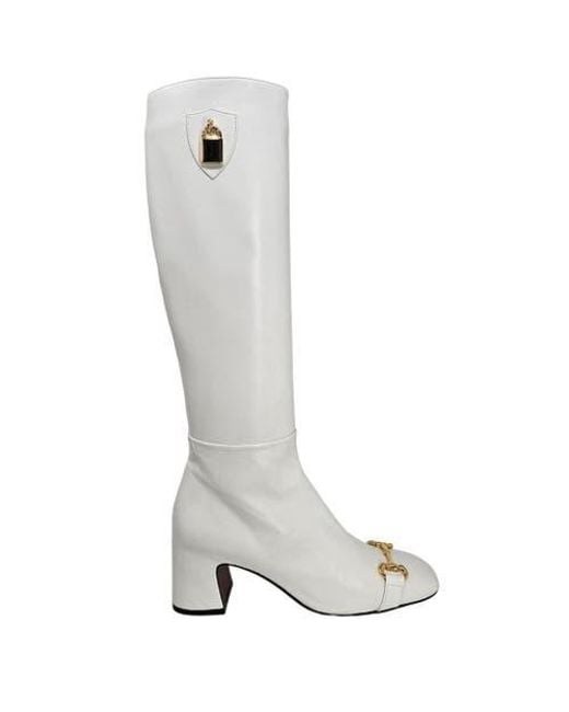 Madison Maison Gray Tall Lock Boot