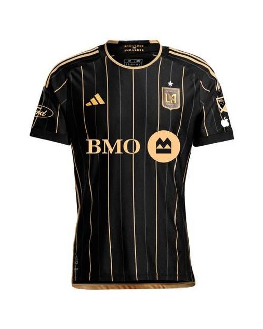 Adidas Black Carlos Vela Lafc 2024 Primary Authentic Player Jersey for men