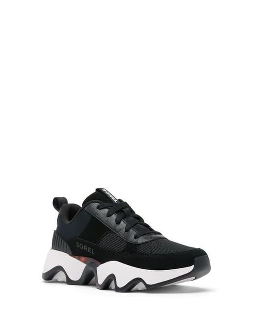 Sorel Black Kinetic Impact Ii Wonder Lace Sneaker