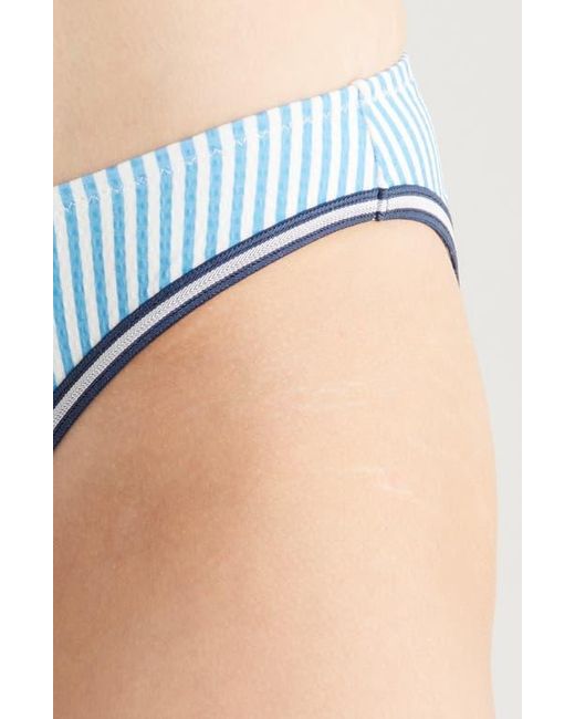 Solid & Striped Blue The Tati Bikini Bottoms