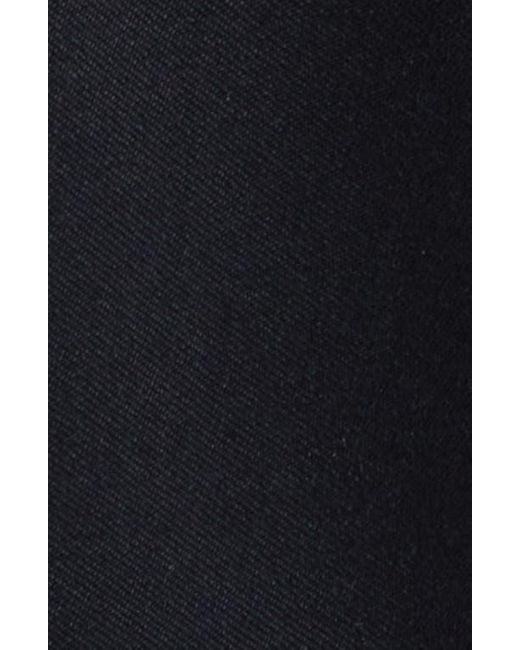 Givenchy Black Slashed Double Pleat Wool Grain De Poudre Pants