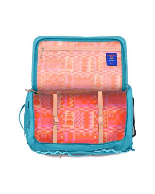 BABOON TO THE MOON Blue Go-Bag Roller Big 55L