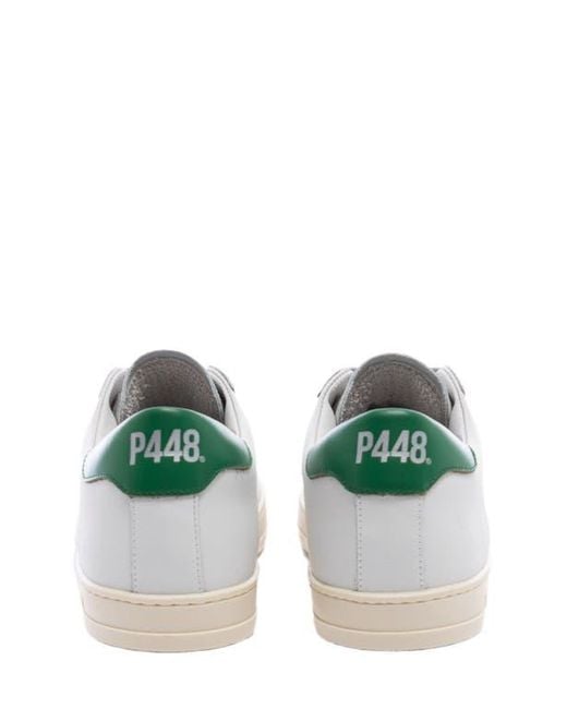 P448 White John Sneaker for men