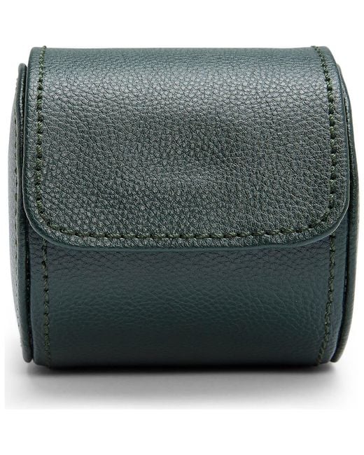 Wolf Green British Racing Single Watch Roll for men