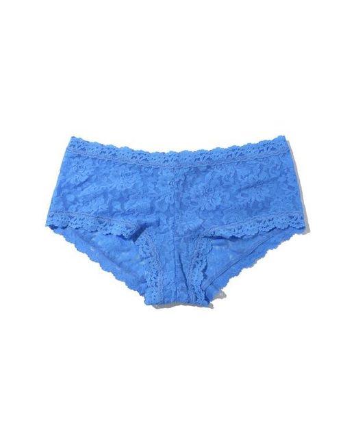 Hanky Panky Blue Signature Lace Boyshorts