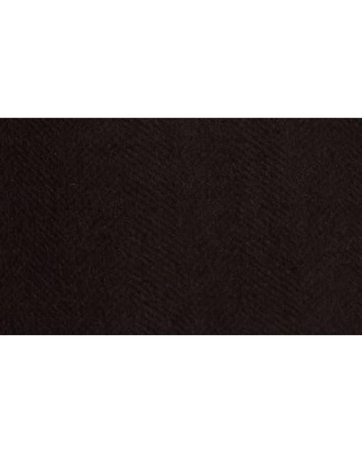 Reiss Black Lara Double Breasted Coat